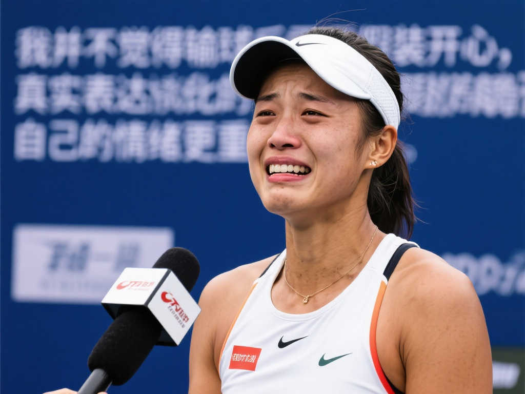 输球后为何不强颜欢笑?郑钦文直言:没必要 输球后为何不强颜欢笑?郑钦文直言:没必要